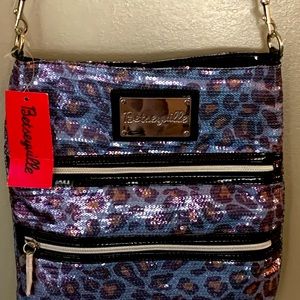Betseyville Crossbody Purse Blue